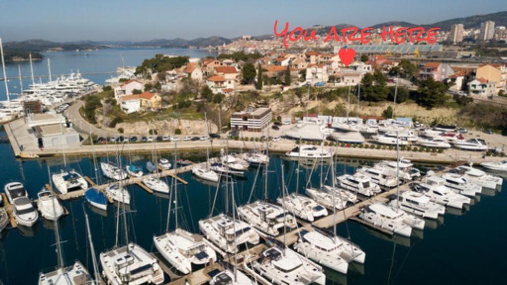 Luxury Apartment Vista Del Mare Sibenik Bagian luar foto