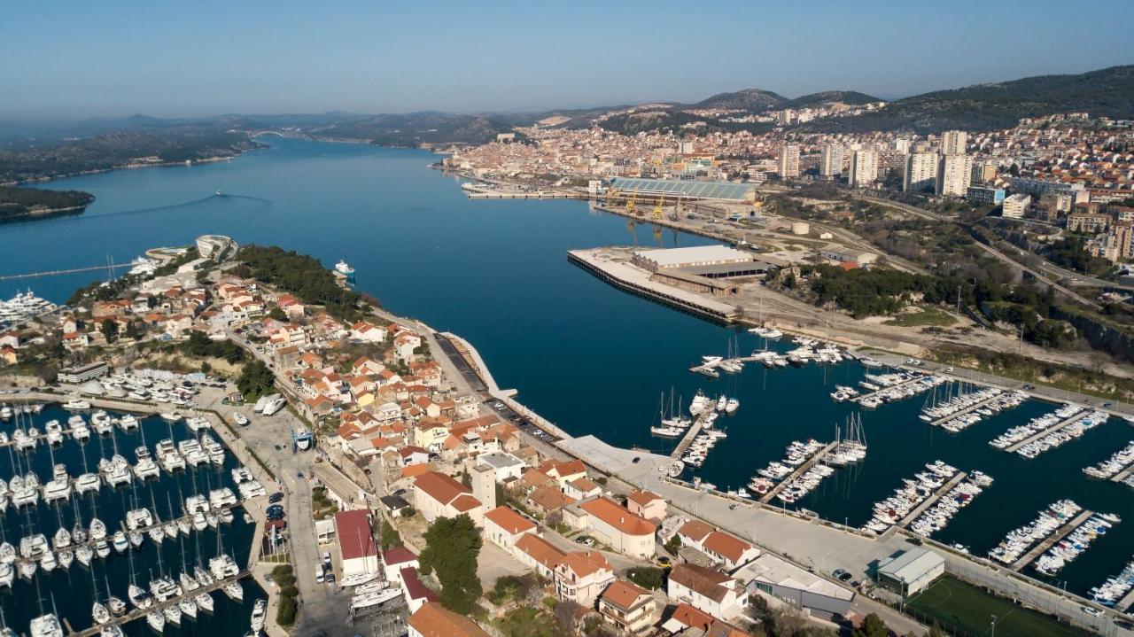 Luxury Apartment Vista Del Mare Sibenik Bagian luar foto